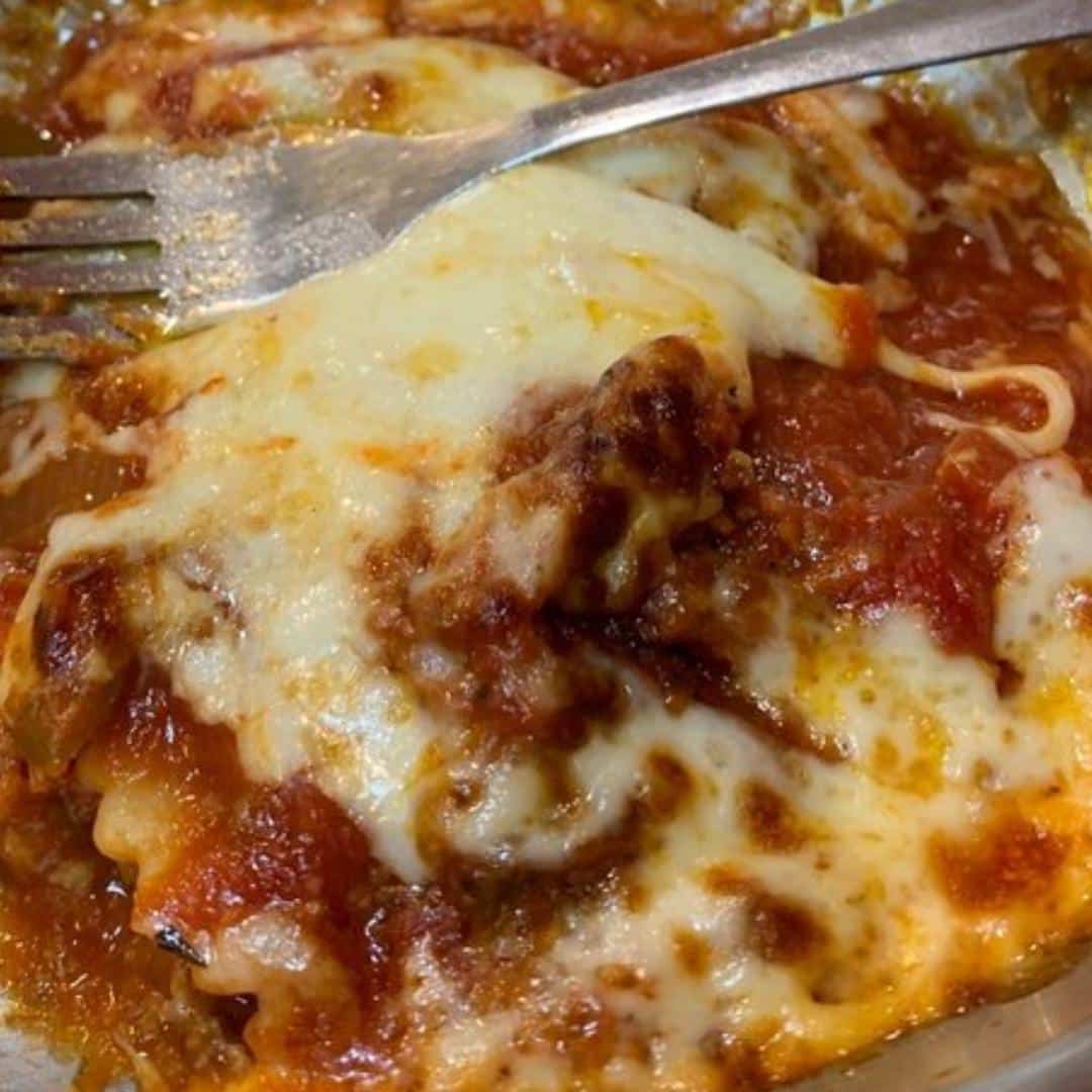 Lasagna at Angelo's
