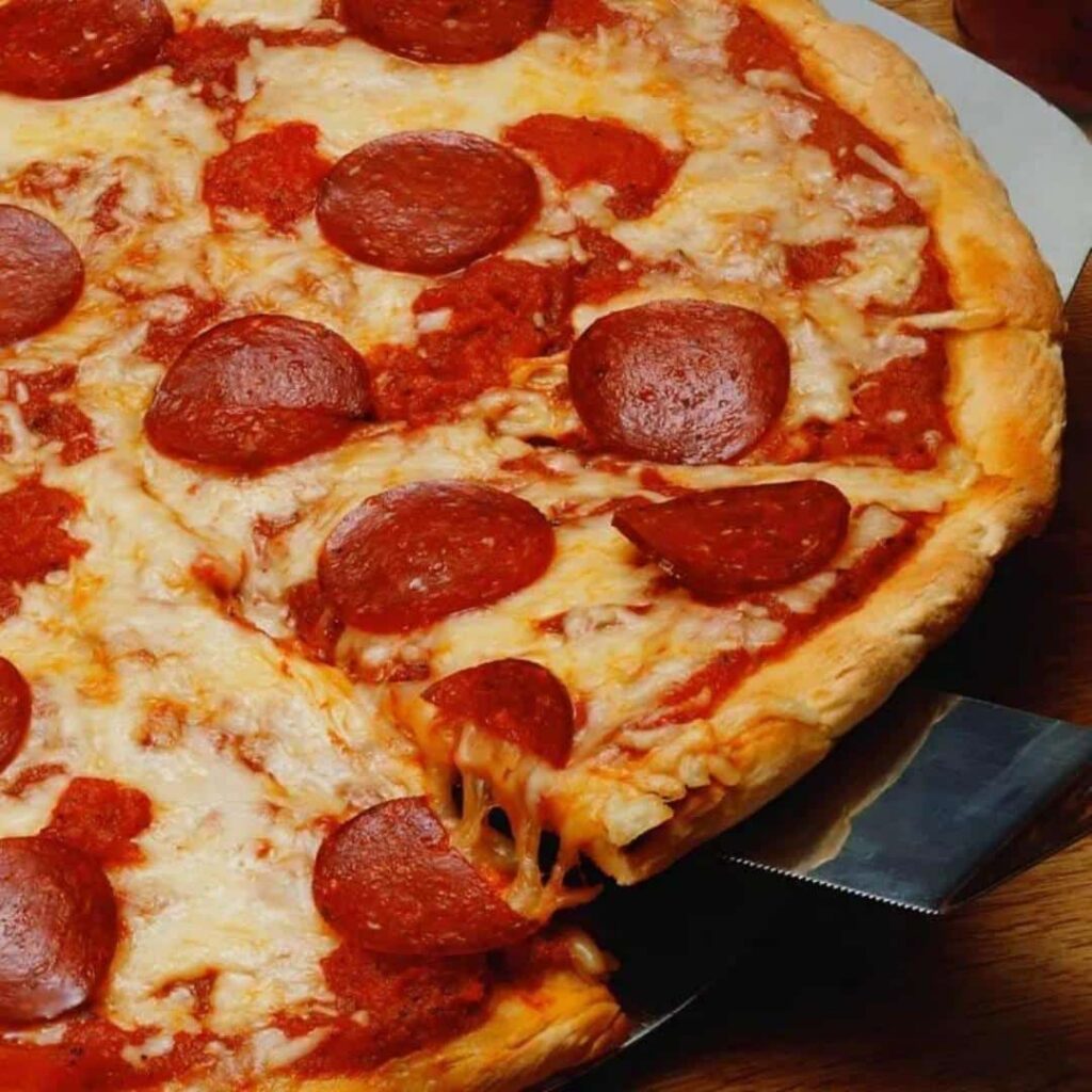 Pepperoni Pizza at Angelo's