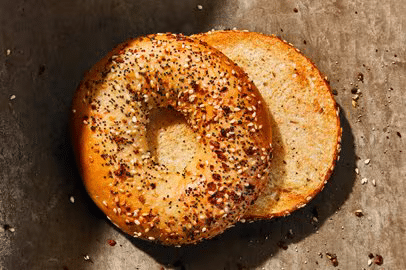 Slice Everything bagel from Panera Bread