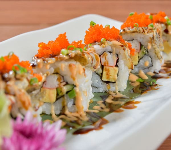 Volcano Roll TNT Teriyaki
