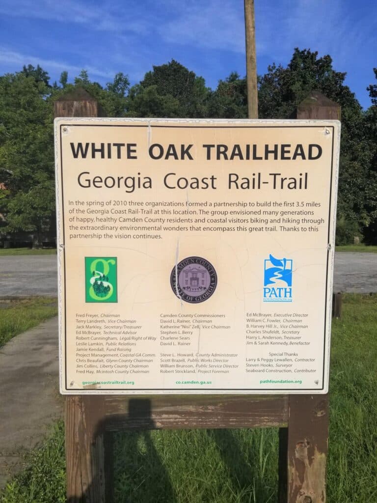 trail-marker-white-oak-trail-near-kingsland-georgia