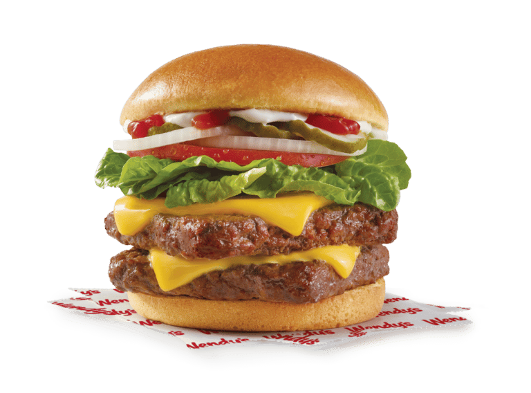 Wendys double cheeseburger