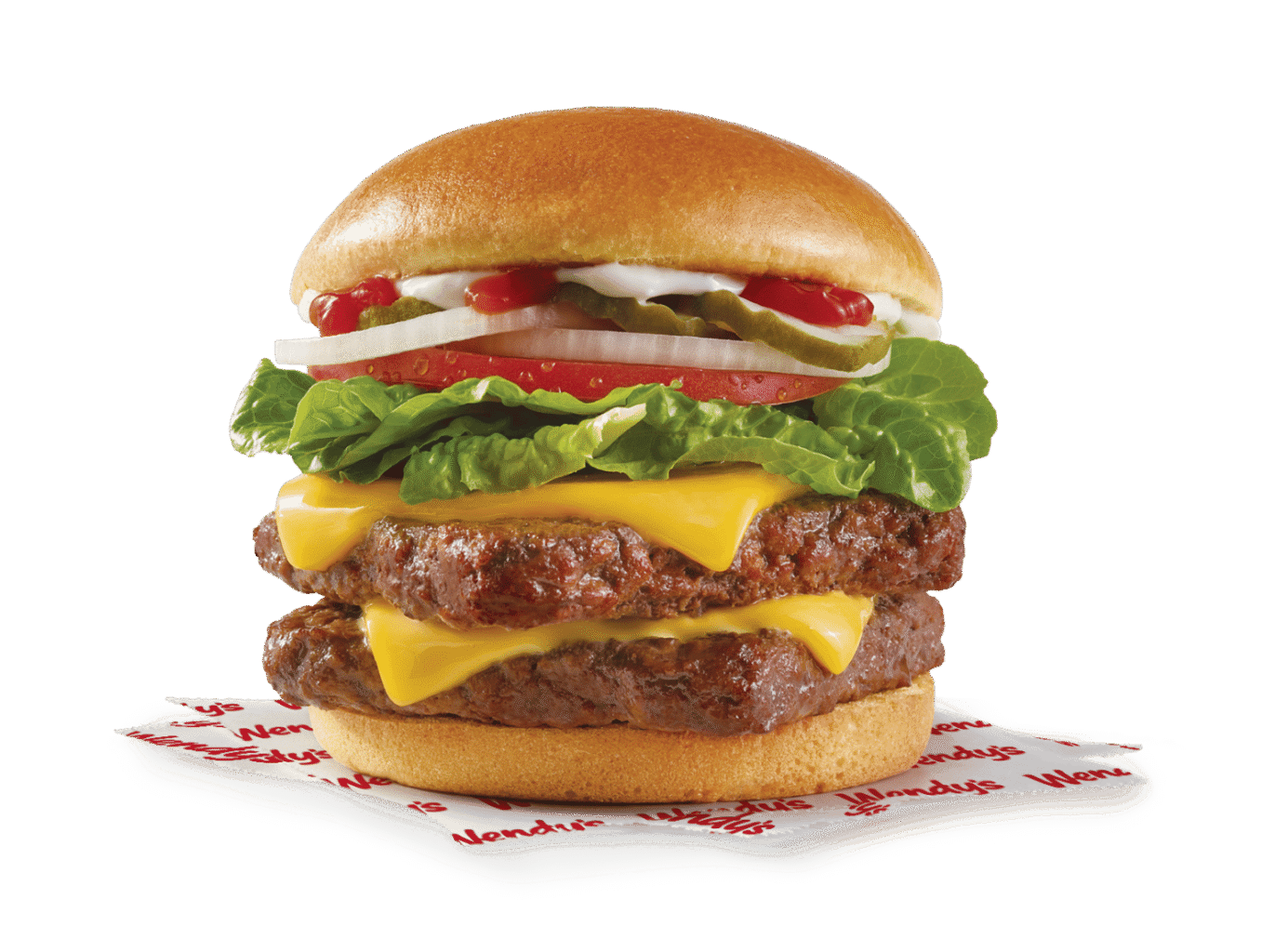 Wendys double cheeseburger