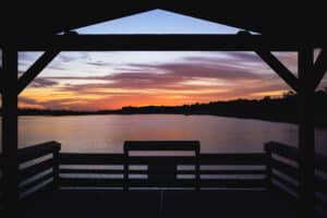 Sunrise on the Coastal Georgia Greenway Trail - Woodbine