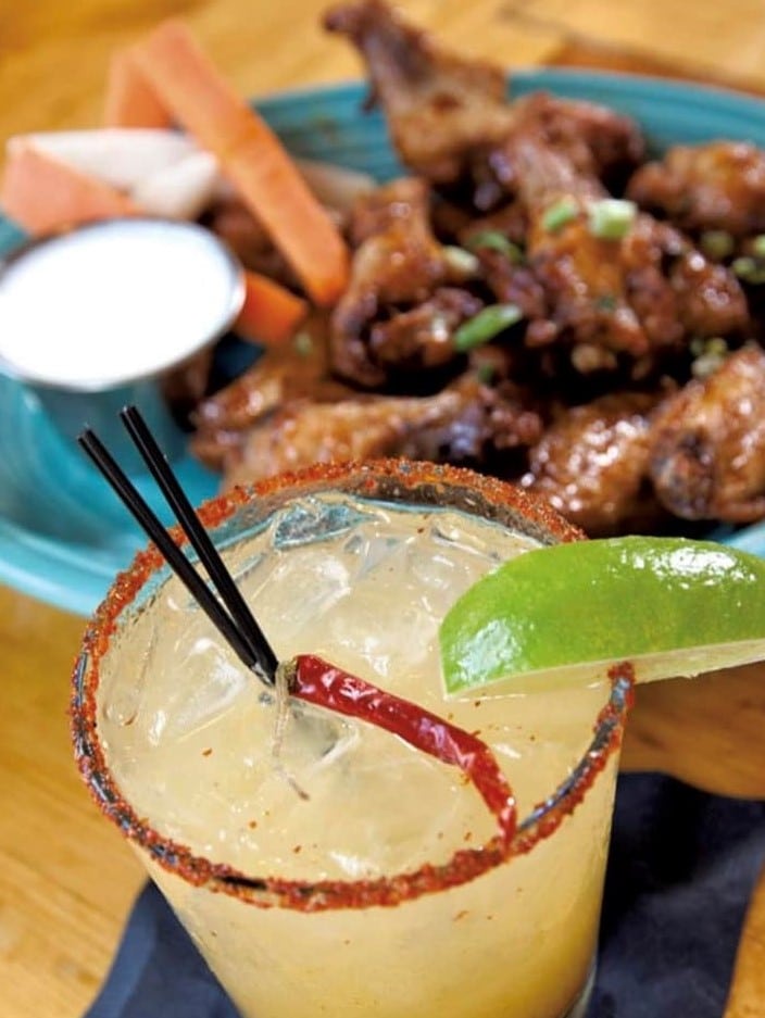 Ice Cold Beverage & Hot Wings at Cumberland Breeze Bar & Bites