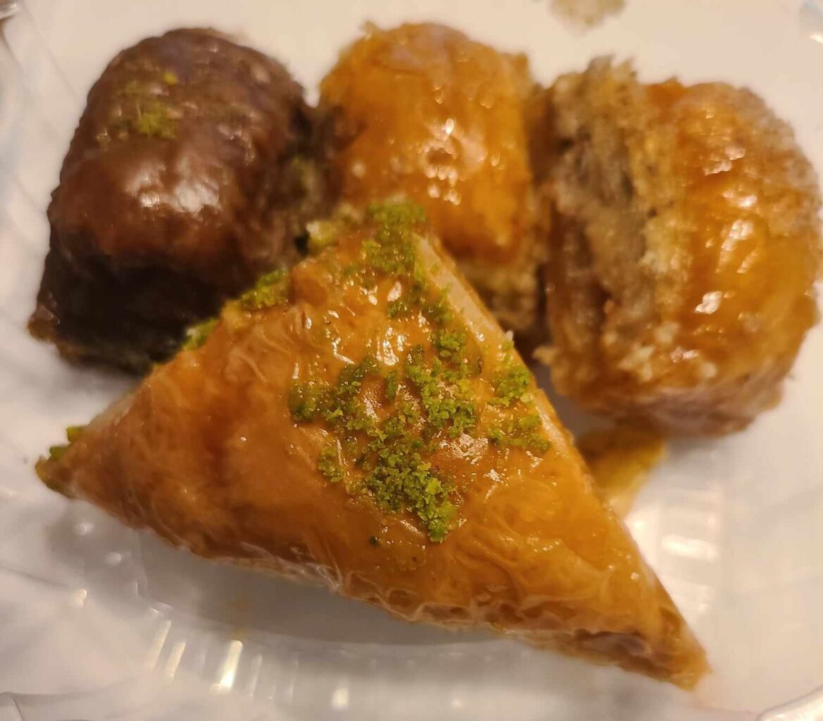 Karv-Souvlaki-Gyro-Zucchini-fries-greek-food-kingland-georgi-places-to-eat-baklava