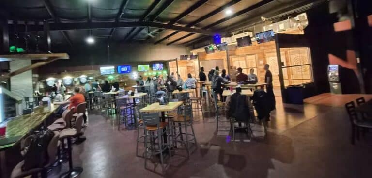 Image: Axes and 8ights Sports Bar Interior