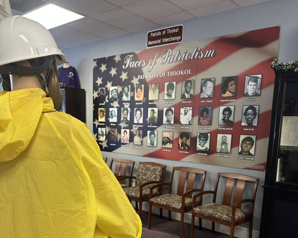 Interior Displays at the Thiokol-Memorial-museum-downtown-kingsland-georgia
