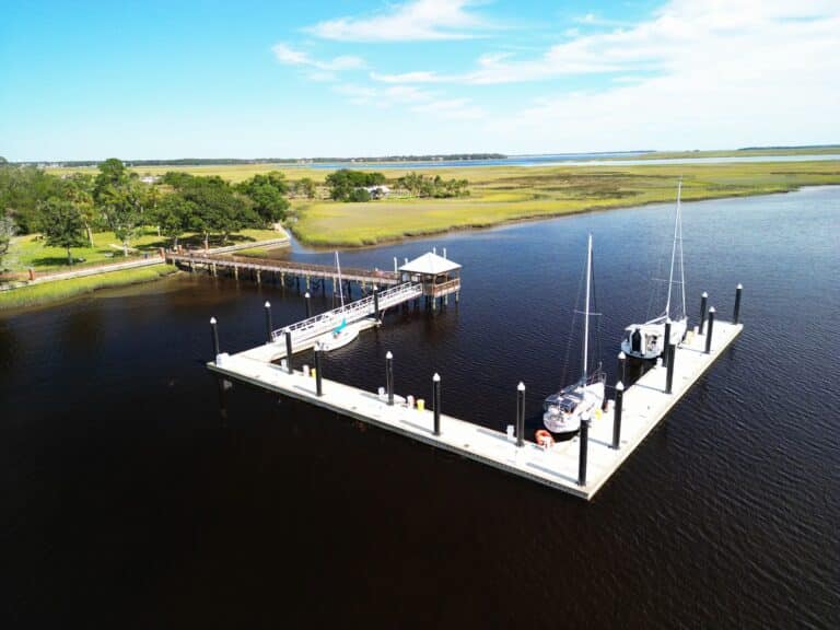 st-marys-intracoastal-gateway-marina-drone-image