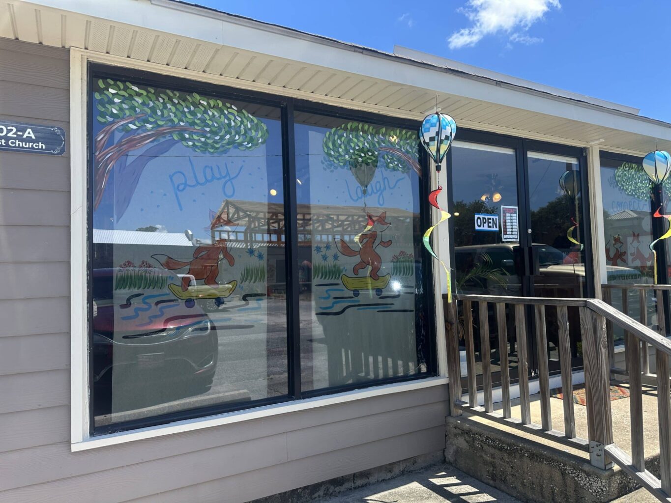 Exterior of Foxtail Toys Shop