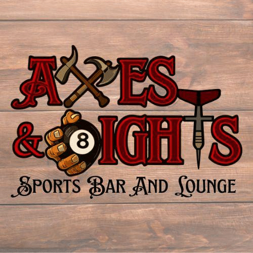 Image: Axes & 8ights Sports Bar & Lounge Logo