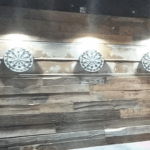 Photo of dart boards at Axes & 8ights 12-2025