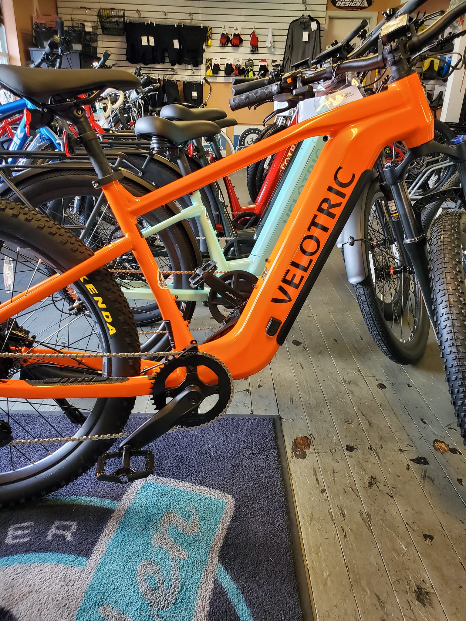 Camden Bicycle Center Interior Electric Bike Display from Facebook 03-2024