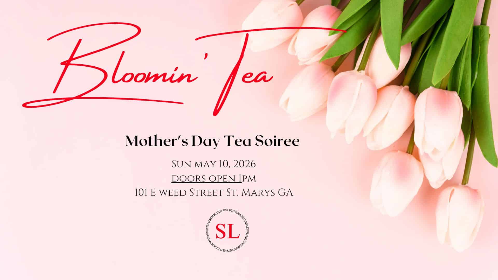 Graphic of Sweet Luncheonette Mother's Day Tea 2026
