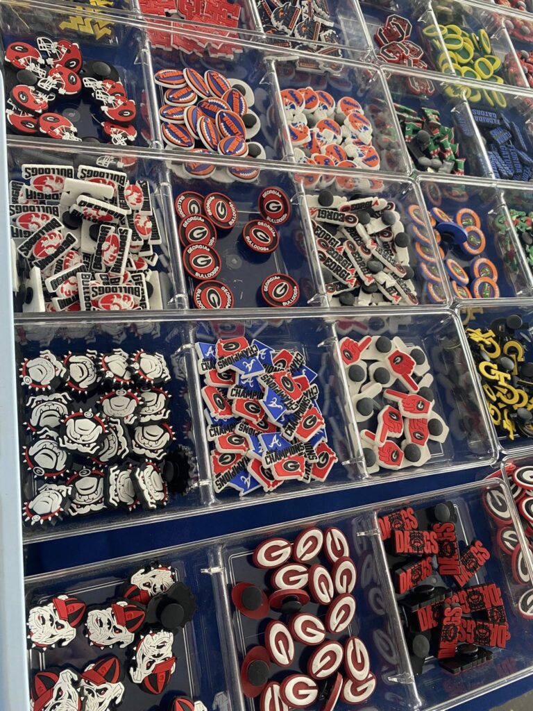 Display of assorted jibbets