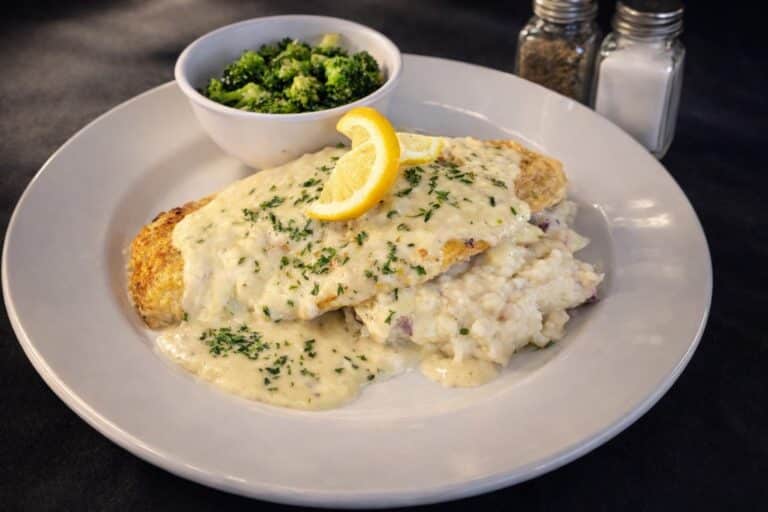 Seagles Restaurant Grouper Piccata