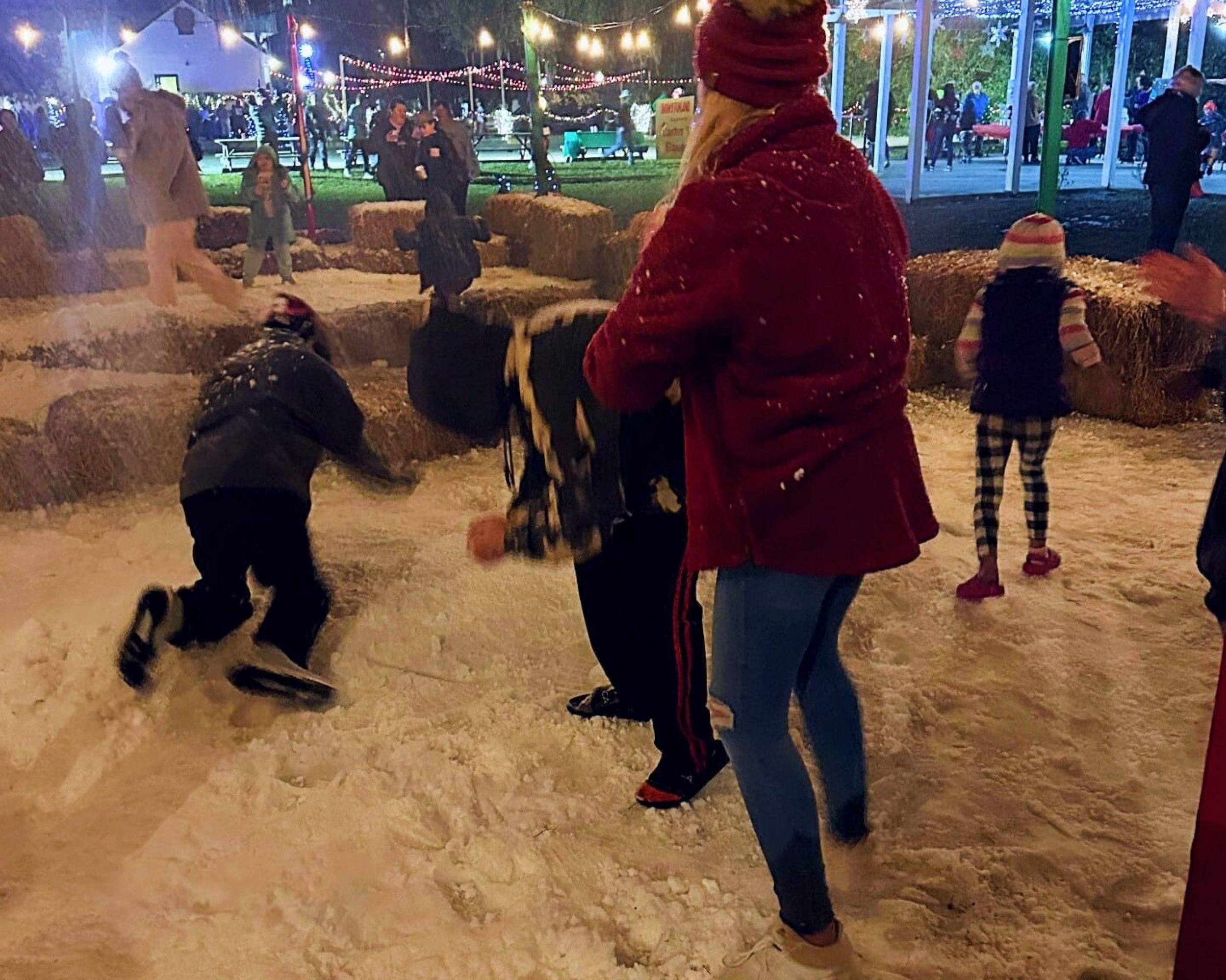 Snowy Christmas Snowball
